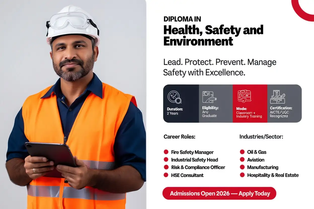 Diploma in Health & Safety Environment