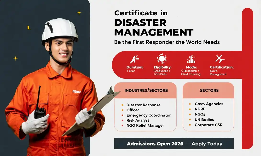 Certificate in Disaster Management