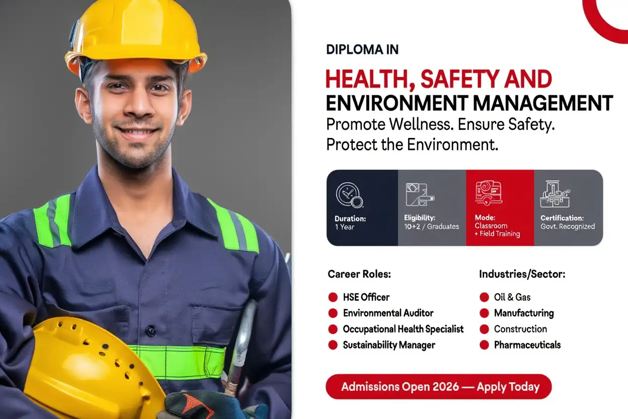 Diploma in Health, Safety and Environment Management