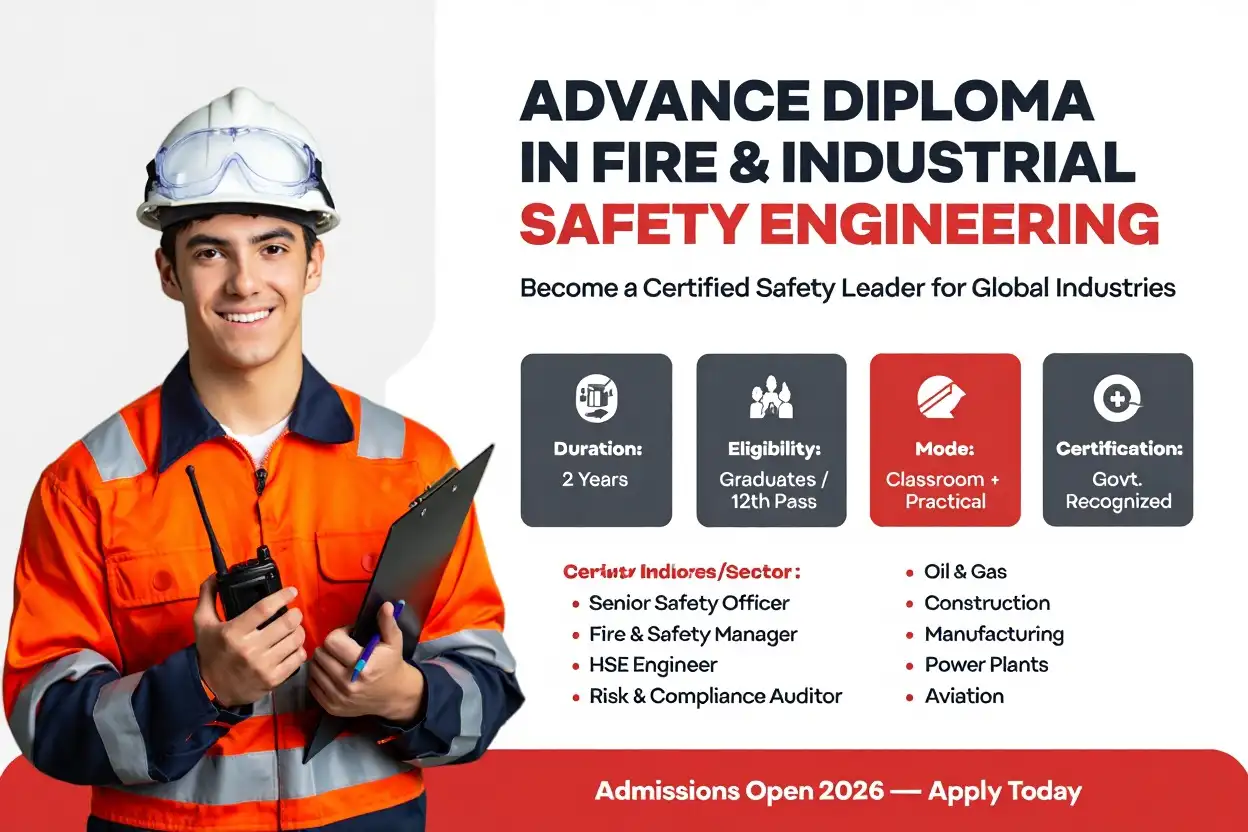 Advance Diploma in Fire and Industrial Safety Engineering