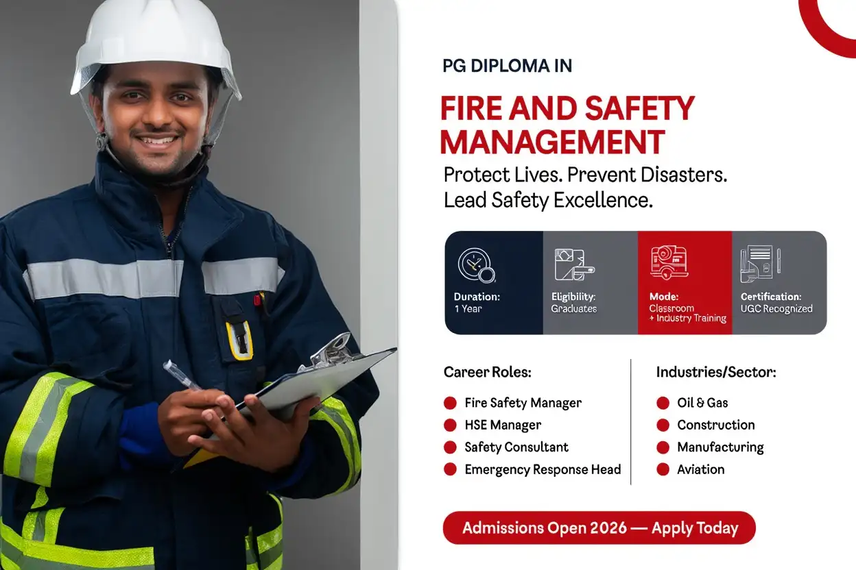 PG Diploma in Fire and Safety Management