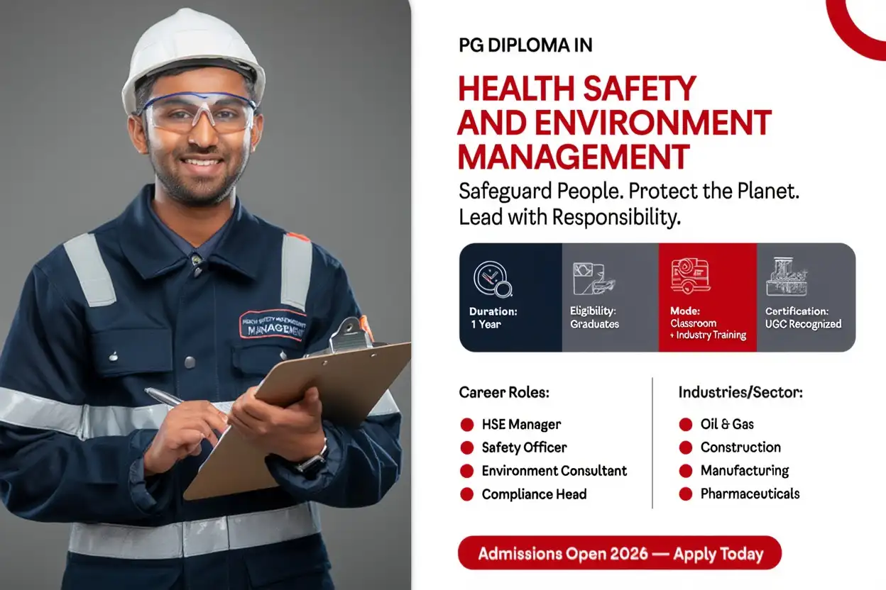 PG Diploma in Health Safety and Environment Management