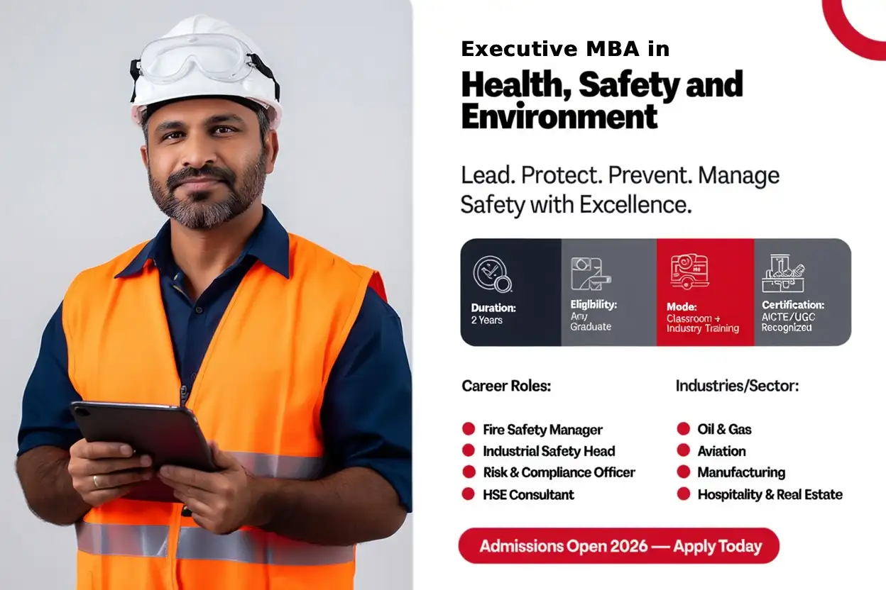 Executive MBA in Health Safety and Environment Management
