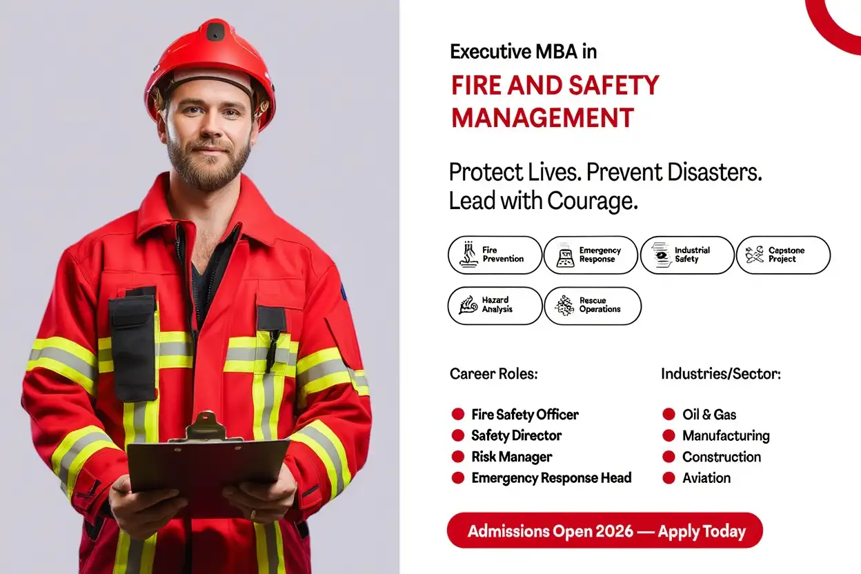 Executive MBA in Fire and Safety Management