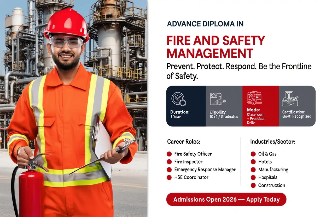 Advance Diploma in Fire and Safety Management