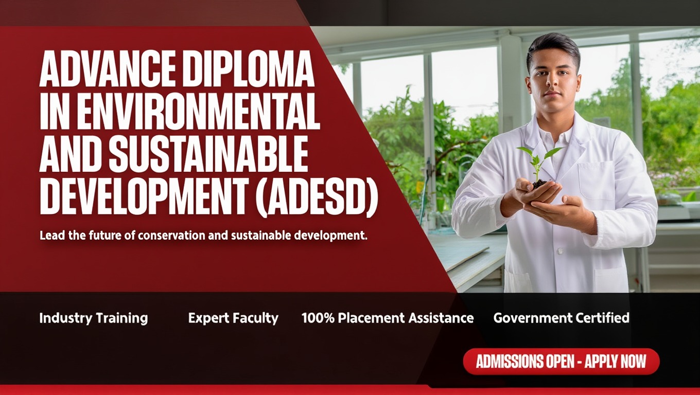 Advance Diploma in Environmental and Sustainable Development (ADESD)