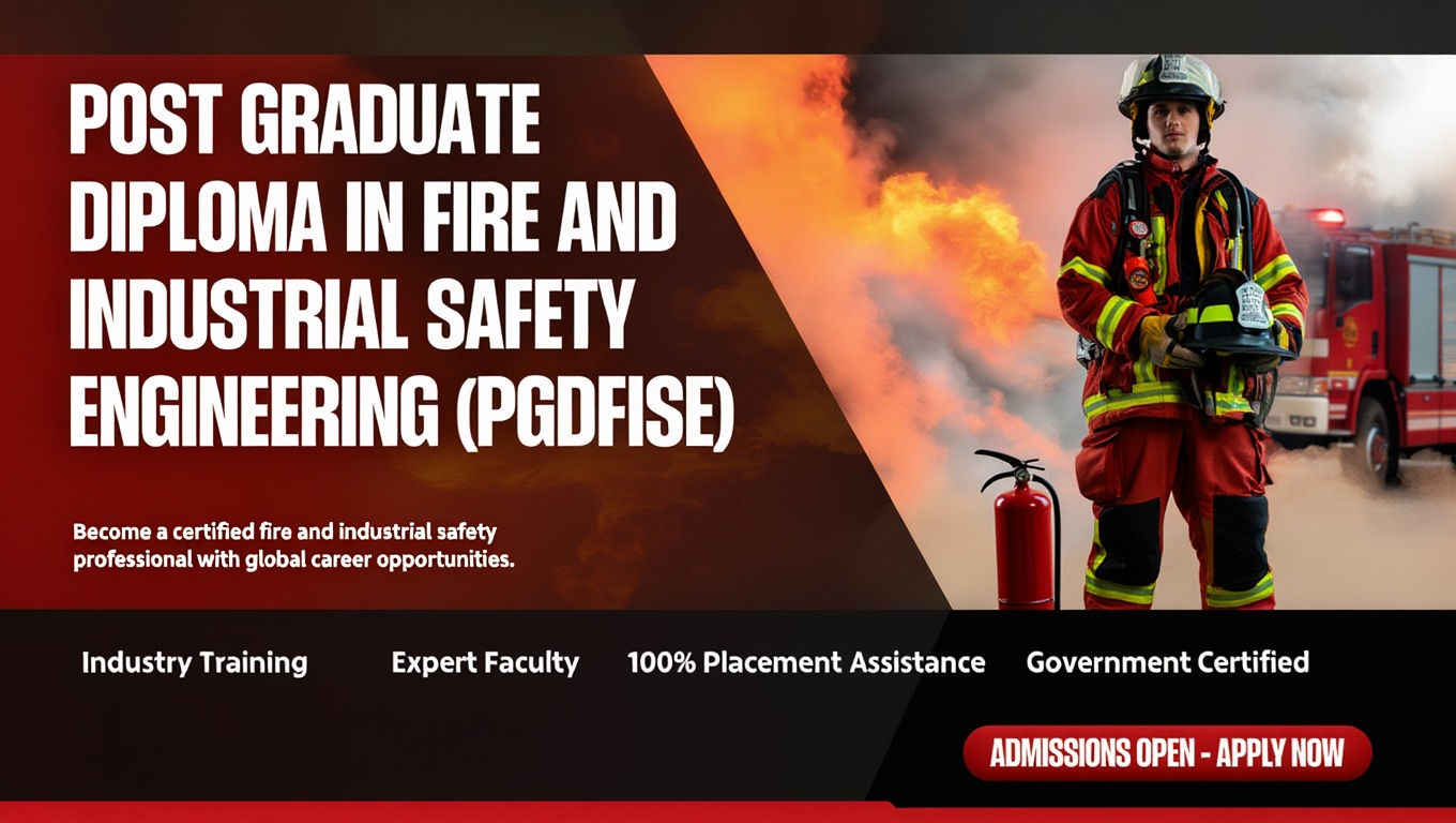 Post Graduate Diploma in Fire and Industrial Safety Engineering (PGDFISE)