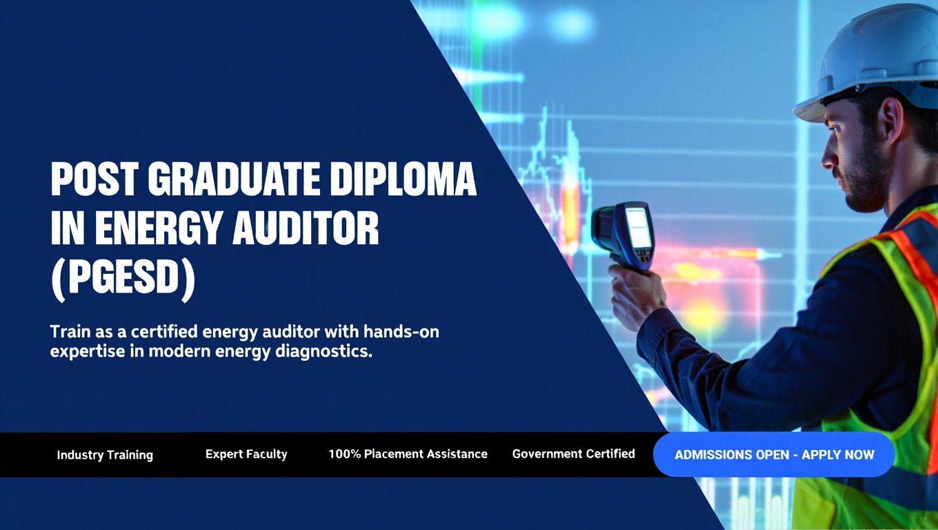 Post Graduate Diploma in Energy Auditor (PGESD)