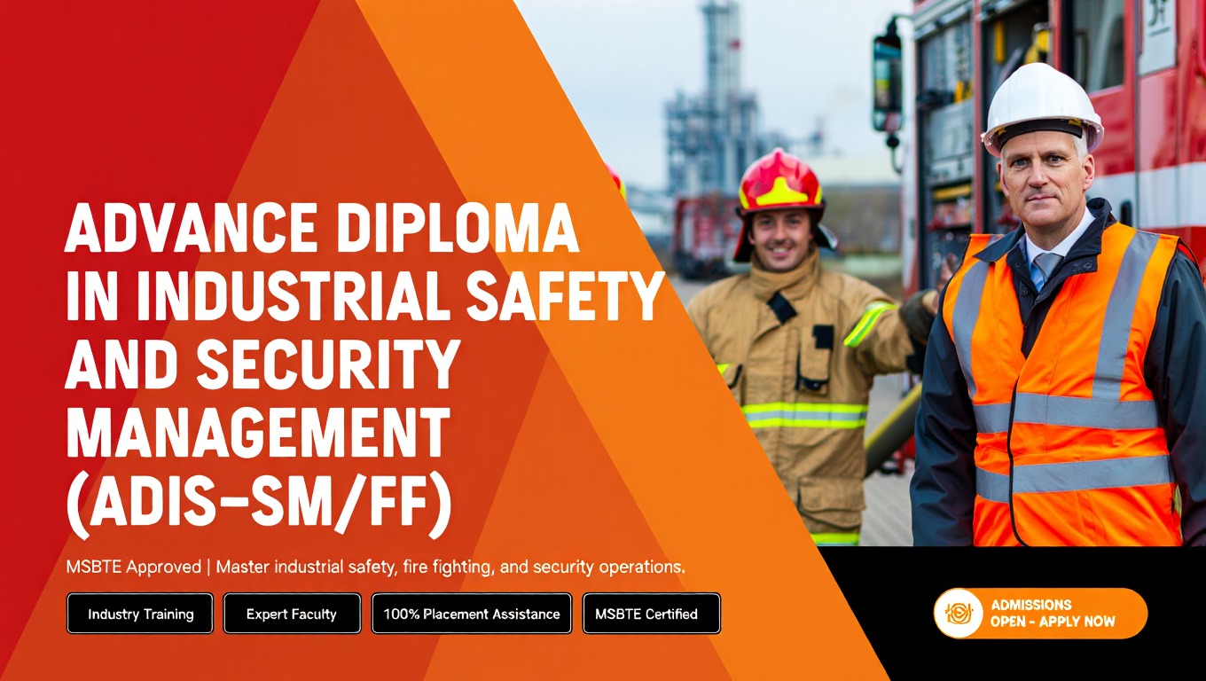 Advance Diploma in Industrial Safety and Security Management (ADIS-SM/FF) - MSBTE